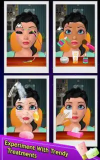 Arco iris princesa maquillaje Salón de vestir: Jue Screen Shot 1