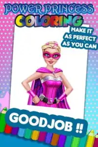 Princess Barbi Coloring Game Screen Shot 2