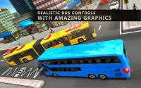 コーチバスの運転：無料の市内バスゲーム Screen Shot 2