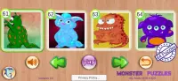 Monster Puzzles & Monstruos Jigsaw - Rompecabezas Screen Shot 2