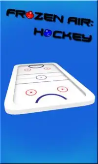 Frozen Air Hockey Free Screen Shot 1
