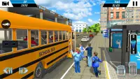 Schulbus-TransportFahrer 2019 - School Bus Driver Screen Shot 0