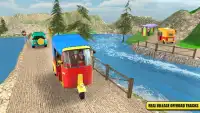 City Tuk Tuk Auto Rickshaw: Mountain Climber Screen Shot 1