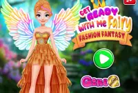 Fairy Fashion Fantasy - Dress up games for girls Screen Shot 0