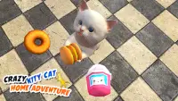Сумасшедший Kitty Cat Главная Screen Shot 0