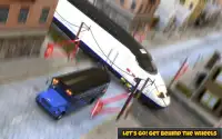 USA Поезд Вождение против vs автобус имитатор 2019 Screen Shot 0