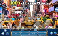 Hidden Objects New York City Puzzle Object Game Screen Shot 1