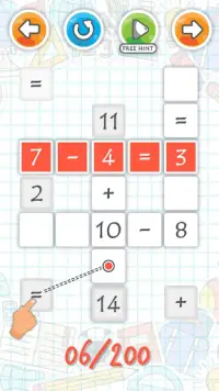 Potongan Matematika - Game Puzzle Matematika Screen Shot 3