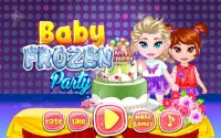 Baby Frozen Party Screen Shot 0