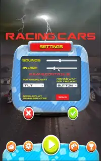 Racing Cars 2D Screen Shot 0
