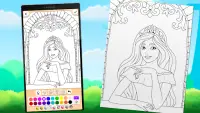 Coloriage Princesse Screen Shot 7
