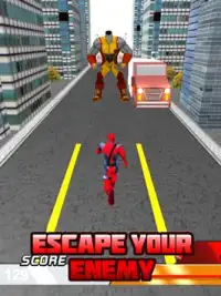 Superhero Dead Run Screen Shot 1