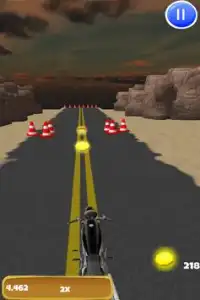 3D Motorcycle Highway Racing Screen Shot 2