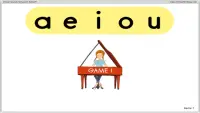 Vowel Sounds Song and Game™ (Lite) Screen Shot 1