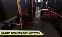 City Bus Simulator Coach Gioco 2018 Screen Shot 1
