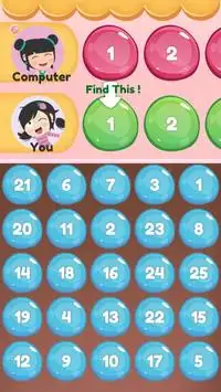 Touch Numbers Online (1 to 25) Screen Shot 1