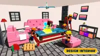 Fairy Tale Girls Craft : Blocky Princess World 3D Screen Shot 15
