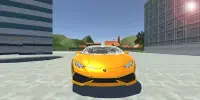 Huracan Drift Simulator:Permainan 3D-City Racing Screen Shot 1