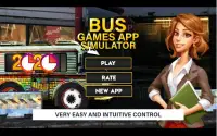 Bus Games App Simulator Driving 2020 Screen Shot 1