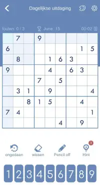 Sudoku - Sudoku puzzels Screen Shot 2
