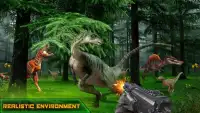 dino hunter - jogo de caça de dinossauro mortal Screen Shot 2