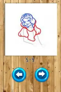 how to draw disney princesses step by step Screen Shot 4