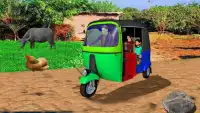 トゥクトゥクオートサバーリチンチ人力車のゲーム2017 Screen Shot 4