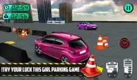 Girls Car Parking Simulator 2017 Screen Shot 3