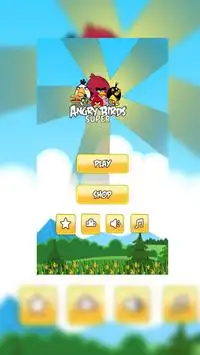 Birds jump angry candy Screen Shot 0