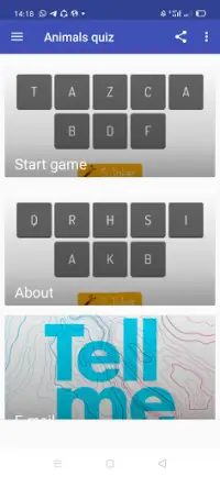 Animals quiz game Screen Shot 0