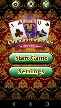 Old maid for Mobile(the card game) Screen Shot 2