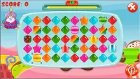 Candy match 3 juegos gratis. Fusionar dulces juego Screen Shot 2