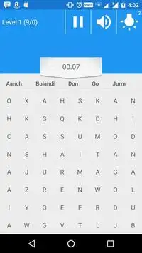 Bollywood Hindi Movies Word Search Puzzle Game Screen Shot 2