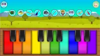بيانو الأطفال - ألعاب الأطفال Screen Shot 1