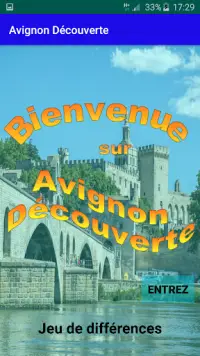Jeu de différences : Avignon Découverte Screen Shot 0