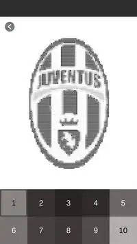 Color By Number : Sandbox Football Logos Pixel Art Screen Shot 3