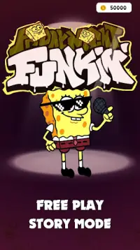 Sponge FNF Mod Screen Shot 1