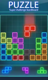 Quebra-cabeça brilho - jogo de puzzle bloco Screen Shot 1