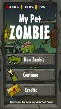 My Pet Zombie Screen Shot 0