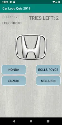 Car Logo Quiz 2019 Screen Shot 3