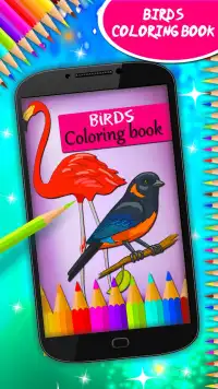 Birds Coloring Book Screen Shot 0