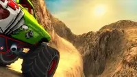 Roller coaster Monster Truck Stunt:Car Racing Game Screen Shot 3