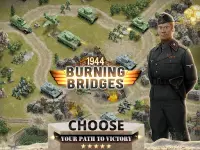 1944 Burning Bridges - a WW2 Strategy War Game Screen Shot 10