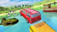 Water Surfer: Car Racing Games Screen Shot 1