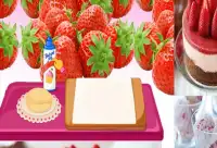 Jeux de cuisine fraises à la crème Screen Shot 4