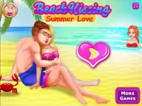 Beach Kissing Summer - Kiss Games For Girls Screen Shot 0