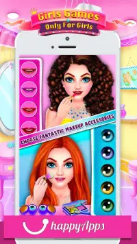 Princess Salon: Valentine Dream Makeup & Dress up Screen Shot 0