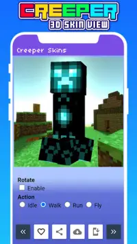 Creeper Skin for MCPE Screen Shot 3