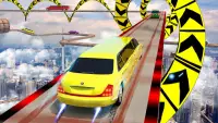 Fast Car Racing Stunt Master: Limo Downhill Action Screen Shot 0