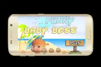 Funny Baby Boss Run Screen Shot 0